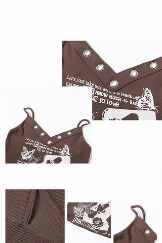 retro Y2K/001 top
