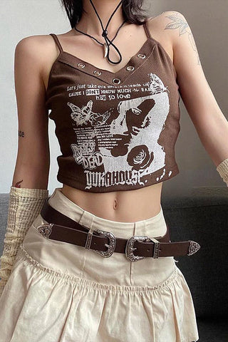retro Y2K/001 top