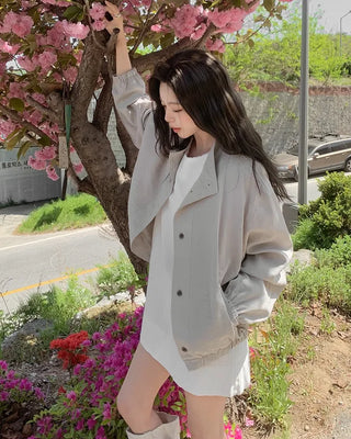 Half military jacket