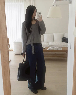 Daily Wide Denim Pants