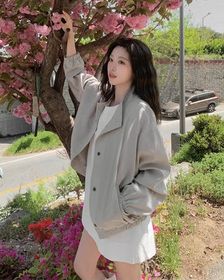 Half military jacket