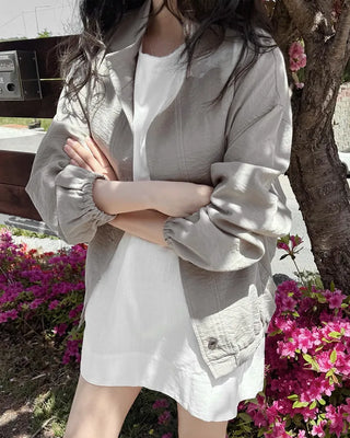 Half military jacket