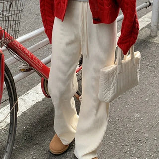 All-day elastic spandex pants