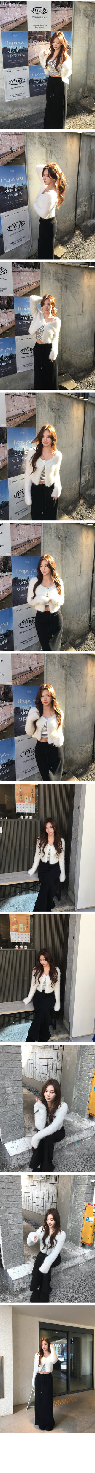 Elastic waistband, fleece-lined long skirt