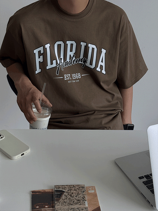 Florida Heavy Oversized 1/2 T-shirt
