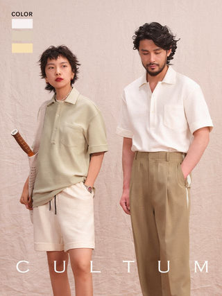 [CULTUM] Pocket Polo Shirt