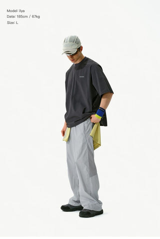 [Monterest] Lightweight Cooling Wide Leg Pants