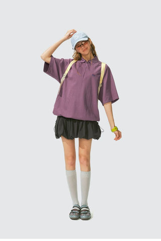 [Monterest] Quick-Dry Half-Zip Polo Shirt