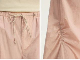 [Monterest] UPF50+ Water-Resistant Ruched Parachute Pants