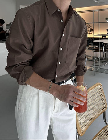 Wood Soft Cotton Shirt (5 colors)