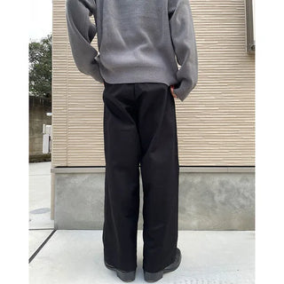 Wide cotton pants