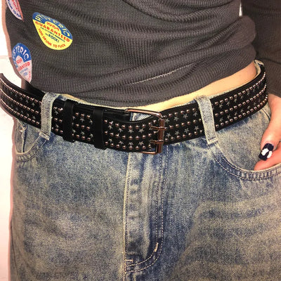 Stud Star Point Belt