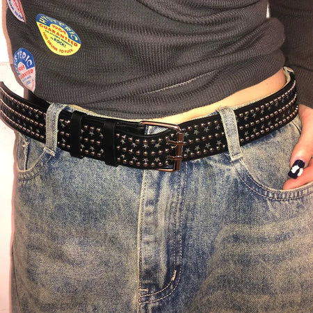 Stud Star Point Belt
