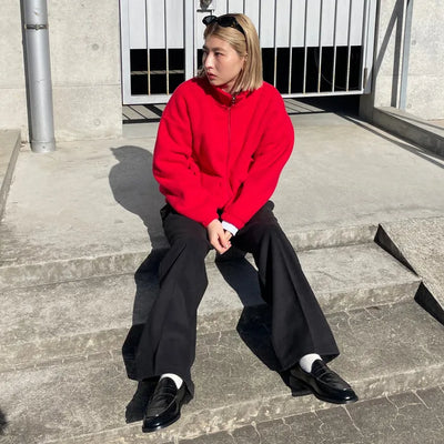 Pocket fleece zip jacket