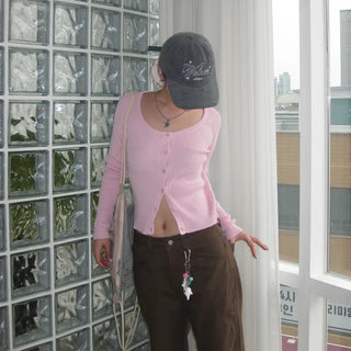 Basic Rib Cardigan