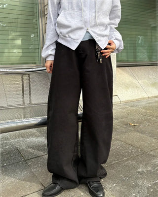 Wide cotton pants