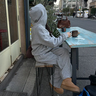 (Unisex) Fleece Zip Hoodie