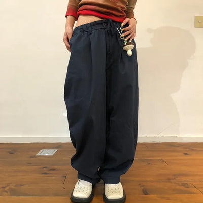 Cotton balloon pants