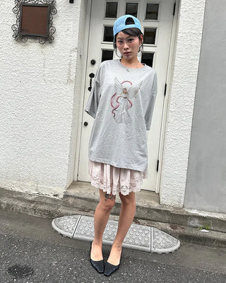 One Piece Angel Over Half T-Shirt