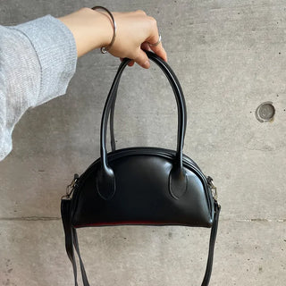 Half-moon shoulder bag