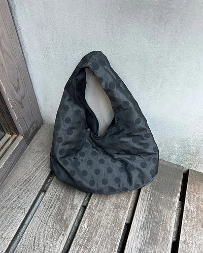Dot Hobo One-Shoulder Bag