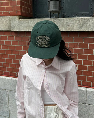 Life Embroidered Straight Cap