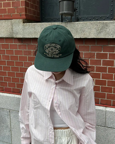 Life Embroidered Straight Cap