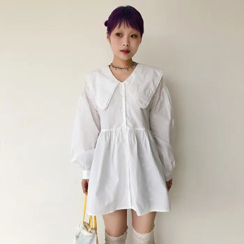 Seller Long Sleeve Mini Dress