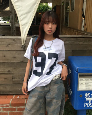 97 Oversized Half-Sleeve T-Shirt