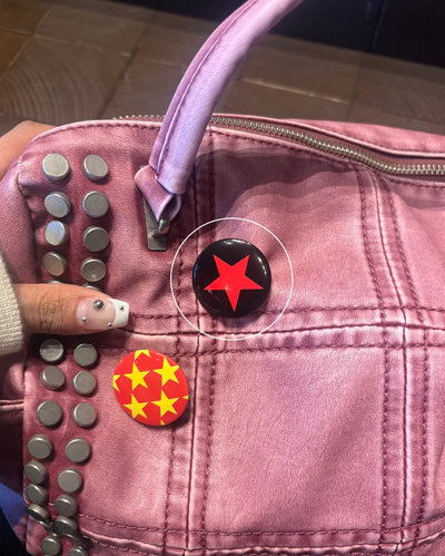 One Star Mini Button Badge