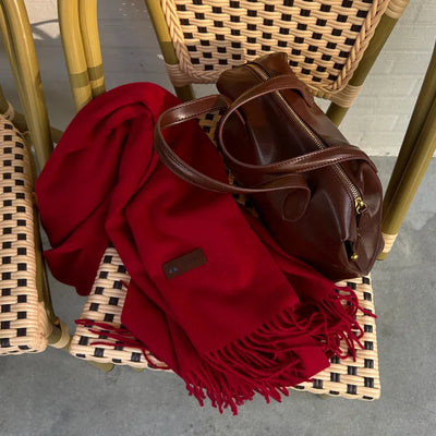Cashmere wool scarf