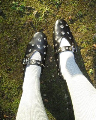 Eyelet Mary Jane