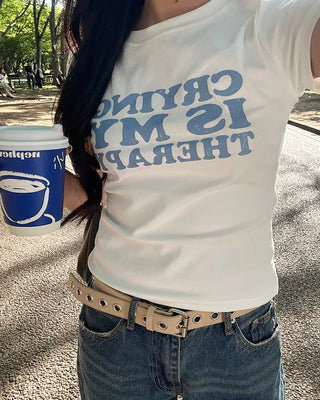 Bus lettering mini T-shirt