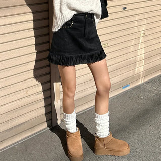 Ribbed Leg Warmers