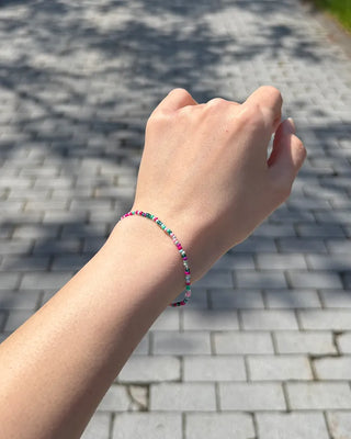 Mixed Color Bead Bracelet