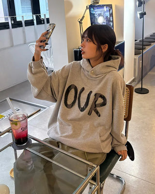 (Unisex) OUR Vintage Patch Hoodie