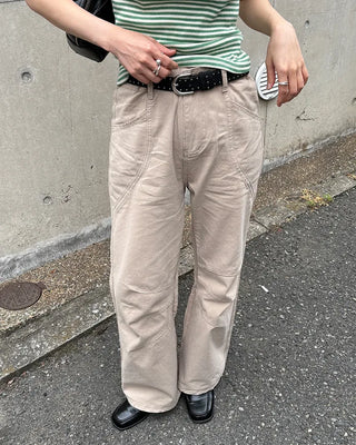 Vintage Wash Unique Stitch Pants
