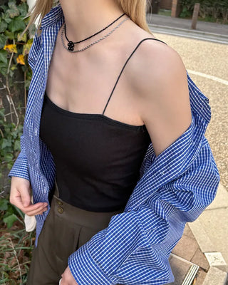 Padded slim camisole