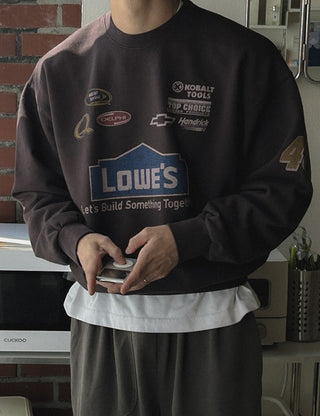 LOEW Multi-Print Pigment Sweatshirt (2 colors)