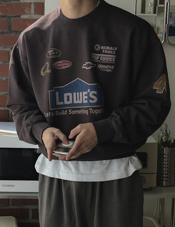 LOEW Multi-Print Pigment Sweatshirt (2 colors)
