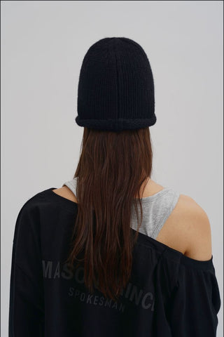 [MASONPRINCE] Vintage Wool Rolled Edge Beanie