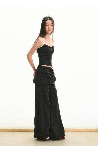 [NOTAWEAR] Layered Paratrooper Pants