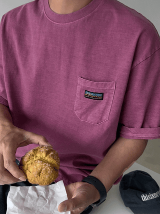 SHUT Pocket Pigment 1/2 T-shirt