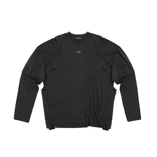 [MASONPRINCE] Lightweight 3-Piece Layered Long Sleeve Tee