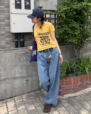 Lettering print T-shirt