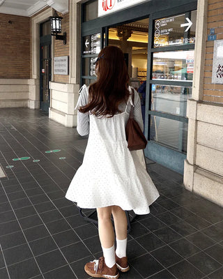Polka Dot Mini Camisole Dress