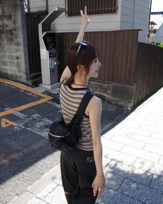 Triple Border Sleeveless