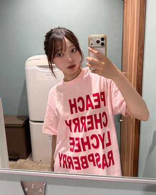 Big Lettering Cropped T-Shirt