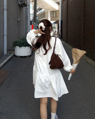 Pintuck Long Blouse