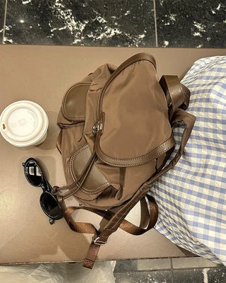 Multi-pocket basic backpack